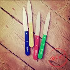 Lot De 4 Couteaux D Office Opinel 4 Couleurs Differentes I Maison Empereur En 2020 Opinel Couteau Couteau Opinel