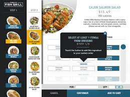 Like poultry and red meat, fish and other water dwellers are very. California Fish Grill Kiosk Design On Behance