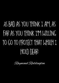 Raymond reddington is the main character in the tv series the blacklist. Raymond Reddington Quotes Poster By Sunmori Displate