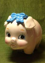 Amor vintage metal train coin bank creative train shaped money saving bank piggy bank jewelry box valentine's day gifts for baby boy 4.5 out of 5 stars 123 $15.99 $ 15. Piggy Bank Collection On Ebay Piggy Bank Piggy Salvaged Decor