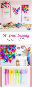 You can post comments too! Diy Craft Room Wall Art Idea Design Improvised