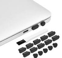 Silicone USB Port Cover Anti Dust Protector Black Rubber USB a Type Female Anti Dust Cover Protector Plugs Stopper Cover