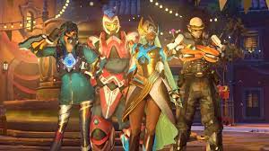 Overwatch 11 Minutes Of New Map Gameplay Year 1 Anniversary Check Out The Three New Maps Introduced In Overwatch S Annive Overwatch 1st Anniversary Gameplay