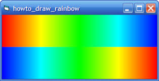 vb helper howto map numeric values to colors in a rainbow