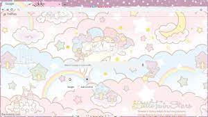 Little Twin Stars Chrome Theme Themebeta Little Twin Stars Cute Desktop Wallpaper Hd Cute Wallpapers
