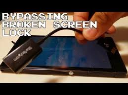 How To Bypass The Screen Lock With A Broken Touch Screen Android Broken Screen Broken Phone Phone Info