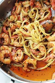 Pates Aux Crevettes A L Ail Et Persil Recette Rapide Recette Pates Crevettes Recette Recette Poisson