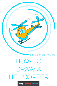 How to draw a helicopter. How To Draw A Helicopter Really Easy Drawing Tutorial
