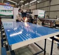 High Bending Strength Polyurethane Core PUR Sandwich Wall ...