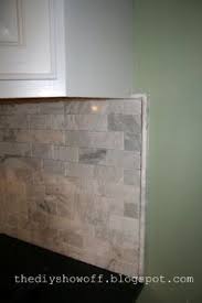 Way To End Stacked Ledgestone Backsplashes At The End Of A Countertop For Kitchens Google Search Kitchen Makeover Diy Backsplash Backsplash