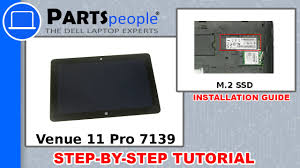 Dell Venue 11 Pro 7139 (T07G001) M.2 Solid State Drive How-To ...