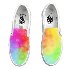 Black And Rainbow Checkered Vans Slip Ons Vans Slip Ons Rainbow Watercolor Abstract Series Vans Shoes Fashion Vans Shoes High Tops Vans Slip On Shoes
