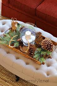 Great Room Christmas Easy Vignettes Easy Christmas Decorations Christmas Decorations Apartment Christmas Vignettes