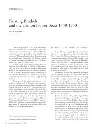 The affairs of the community are adjusted by a caste council and there are, in most places, two at the betrothal ceremony the bride's money (pariyam), betel, jewels, flowers, and fruit, are placed in the priest receives a fee for his services, which he places before an image made on the grave after it. Pdf Floating Brothels And The Canton Flower Boats 1750 1930