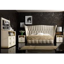 A good night's sleep leaves you feeling refreshed and ready to take on the world, and having the right bed is the first step in creating a harmonious space. Esf Furniture Imports Velvetns Velvet Nightstand Matte High Gloss Cream In 2020 Platform Bedroom Sets Leather Bedroom Platform Bedroom