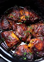 Easy slow cooker recipes for the busy lady. Crock Pot Chicken Thighs A Southern Soul
