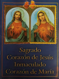 Jesús, mi corazón se ha puesto triste.porque tú, que tanto nos quisiste, que nos redimiste, nos miras a través de los siglos y nos. Sagrado Corazon De Jesus Inmaculado Corazon De Maria Centro De Difusion De La Buena Prensa