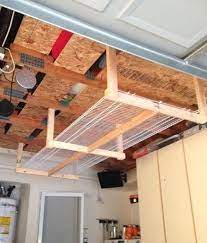 What is overhead garage storage? Storage Overhead Garage 56 Ideas Overhead Garage Storage Shelves For 2019 Overhead Garage Storage Diy Overhead Garage Storage Garage Storage Racks