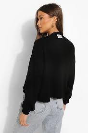 Maybe you would like to learn more about one of these? Women S Official Knitted Cropped Cardigan Boohoo Uk