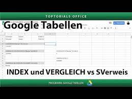 We did not find results for: Index Und Vergleich In Google Tabellen Spreadsheets Toptorials