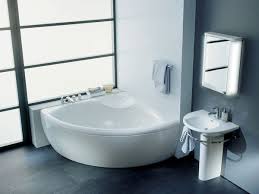 A half bath is defined as a bathroom that has a sink and toilet but no bathtub or shower. Small Corner Bathtub Dimensions Novocom Top