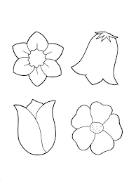 Free Spring Flowers Coloring Pages Everyone Dreams Of Spring Flowers During Winter And Loo Flower Coloring Sheets Flower Coloring Pages Simple Flower Drawing