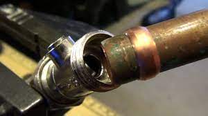 They are a safe way to connect copper pipe without the use of heat making them popular. How Compression Fittings Work Plumbing Tips Youtube