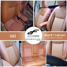8193p_ciaz accessories brochure_11.75x8.25_web created date: Suzuki Ciaz The Love Of Youngsters Covered Its Interior In Nappa Series Of Tan Coloured From Autoformindia Branded Seat Covers Brand Store Ludhiana Car Seats