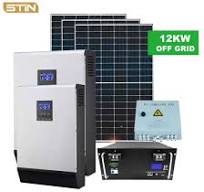 Desain Gratis Kustom OEM 12kw/16kw/20kw/24kw Sistem Solar Off Grid untuk  Rumah