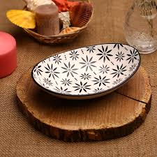 Detaylari Goster Arow 02 Desenli Oval Kayik Tabak 2020 Tabak Mutfak Seramik