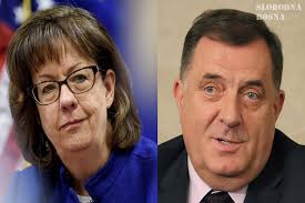 AMBASADORICA SAD-a POTOPILA VOŽDA IZ LAKTAŠA: „S Dodikom ćemo surađivati  samo iz poštovanja prema instituciji Predsjedništva BiH“