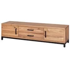 Tv Lowboard Bestano 200 X 50 X 55 Cm Eiche Massivholz Lowboard Tv Hifi Mobel Tv Lowboard