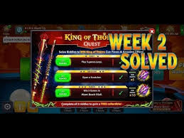 Visit daily and claim 8 ball pool reward links for 8 ball pool coins, 8 ball pool gifts, 8 ball pool rewards, cash, spins, cue, scratchers, for free. 8 Ball Pool How To Solve 2nd Week Riddle To Get Pieces Of King Of Thorns Cue Youtube