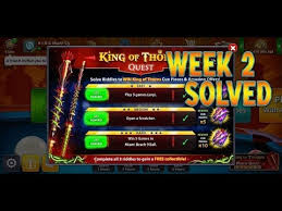 When a player has potted all of their (solid or striped) balls, they must pot the black 8 ball to win the game. 8 Ball Pool How To Solve 2nd Week Riddle To Get Pieces Of King Of Thorns Cue Youtube