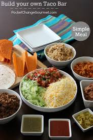 The 24 best ideas for taco dinner party ideas.we have actually put together a collection of dinner party ideas, recipes, food selection ideas, and preparation pointers. Build Your Own Taco Bar Pocket Change Gourmet