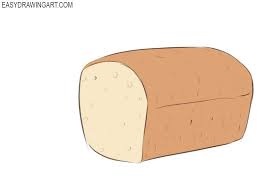 How To Draw A Bread Drawing Tutorial Easy Easy Drawings Very Easy Drawing
