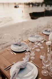 To set a table, start by putting down a plate for each guest and a carefully folded napkin to the left or on top of the plate, depending on your. How To Set A Wedding Table 2021 Guide And Tips Wedding Forward In 2021 Wedding Table Wedding Table Settings Outdoor Wedding Tables
