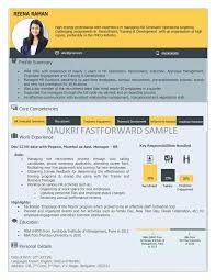 A modern creative resume template with boldness in its design and visual impact in the layout. Visual Resume Samples Visual Cv Visual Curriculum Vitae Format Naukri Com