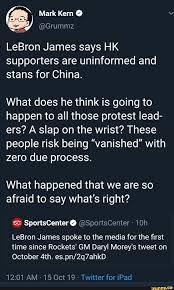 James later said he meant morey wasn't educated on the repercussions of the tweet rather than the situation in hong kong. 45 Funny Lebron James Memes Ideas Lebron James Memes Lebron