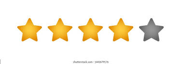 A credit rating is a quantified assessment of the creditworthiness of a borrower in general terms or with respect to a particular debt or financial obligation. Four Golden Star Rating Illustration Vector Stock Vector Royalty Free 1442679176