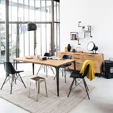 Meubles Deco D Interieur Industriel Maisons Du Monde Table Salle A Manger Chaises De Table A Manger Salle A Manger Industrielle