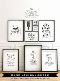 The modern bathroom wall art seen below looks trendy and reflects the finer tastes of the owner's residing in the house. Black Bathroom Wall Decor Ideas Trendecors