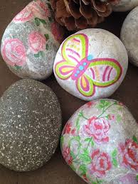 Tas Agirlik Pebble Painting Handcraft Crafts