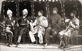 File:Mohammad Yaqub Khan with British officers in May of 1879.jpg - Wikimedia Commons