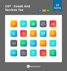 Gst Goods And Services Tax Icon Pack 20 Line Icons Icon Pack Kitchen Icon Icon Font