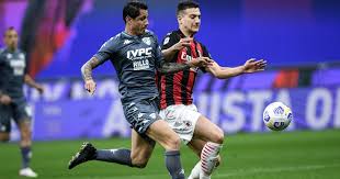Gianluca lapadula of us lecce celebrates scoring first goal during the serie a match between ss lazio and us lecce at stadio olimpico, rome, italy on. Lapadula Fue Titular En Derrota Ante Milan Ovacion Corporacion Deportiva
