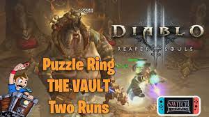 You can cube the gloves that make shrine effects last 10 minutes and speed run some rifts right after. Kanai S Cube Puzzle Ring Vault Run In Diablo 3 Nintendo Switch Gameplay Youtube