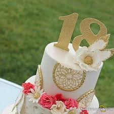 Do you need a cake for an 18th, 21st, 30th, 40th, 50th, 60th, 70th or 80th birthday celebration (or anything in between) and don't know. 18th Birthday Cake Ideas For Girl Online