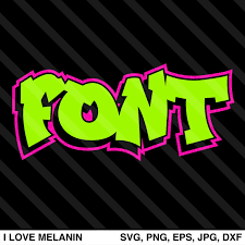 Fresh Graffiti Font Svg Fresh Prince Graffiti Font Image Paper
