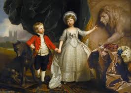 Princ william, vojvoda z cambridge (angl.prince william, duke of cambridge; Portrait Of Prince William And His Elder Sister Princess Sophia 1779 By Benjamin West 1738 1820 United States Paintings Reproductions Benjamin West Wahooart Com